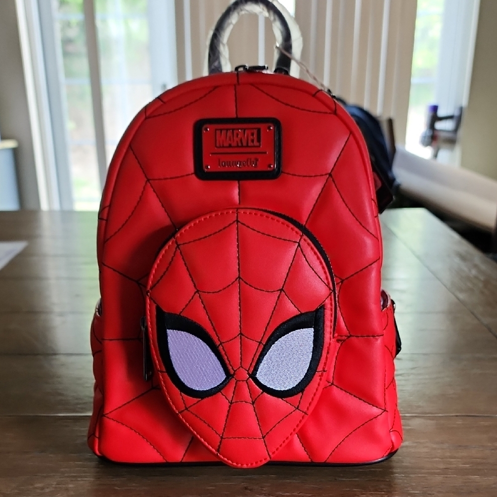 Marvel Red and Black Spider-Man Backpack